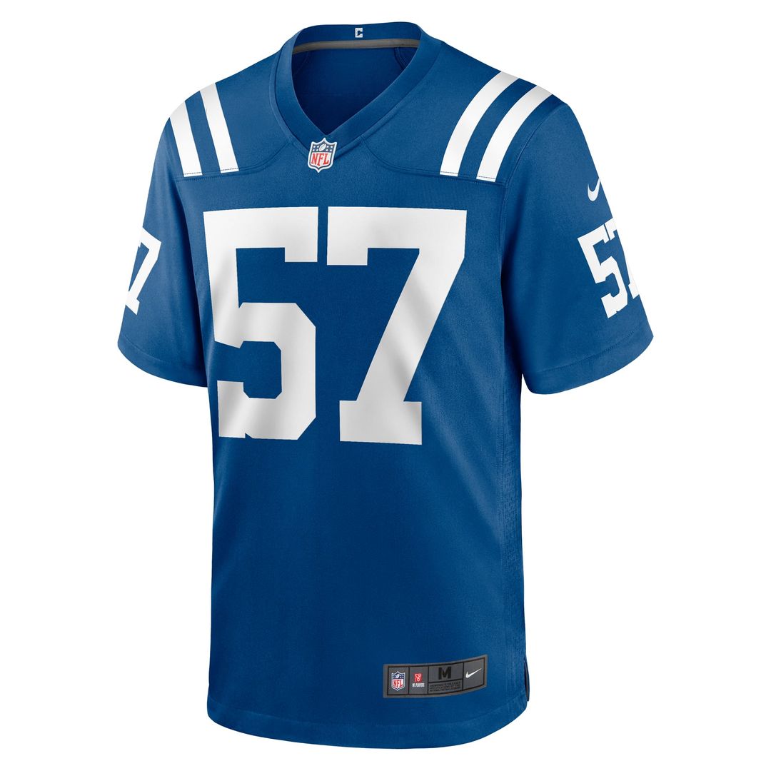 Jaylon Carlies Indianapolis Colts Nike Royal Game Jersey