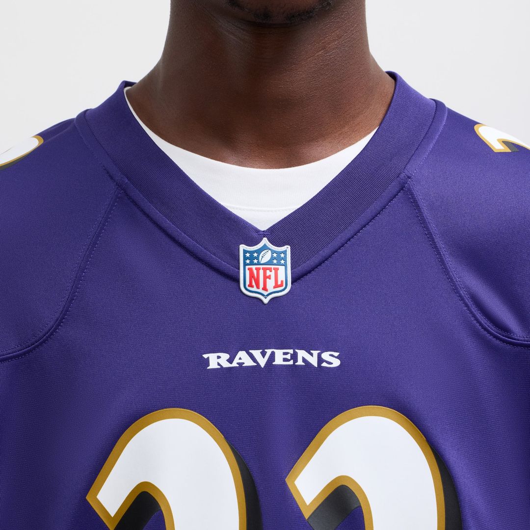 Derrick Henry Baltimore Ravens Nike Purple Game Player Jersey
