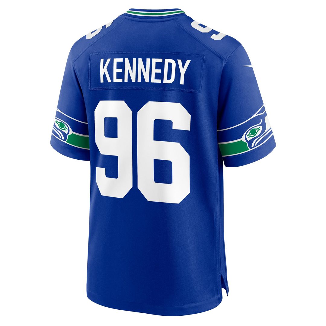 Cortez Kennedy Seattle Seahawks Nike Royal Retired Player Alternate Game Jersey