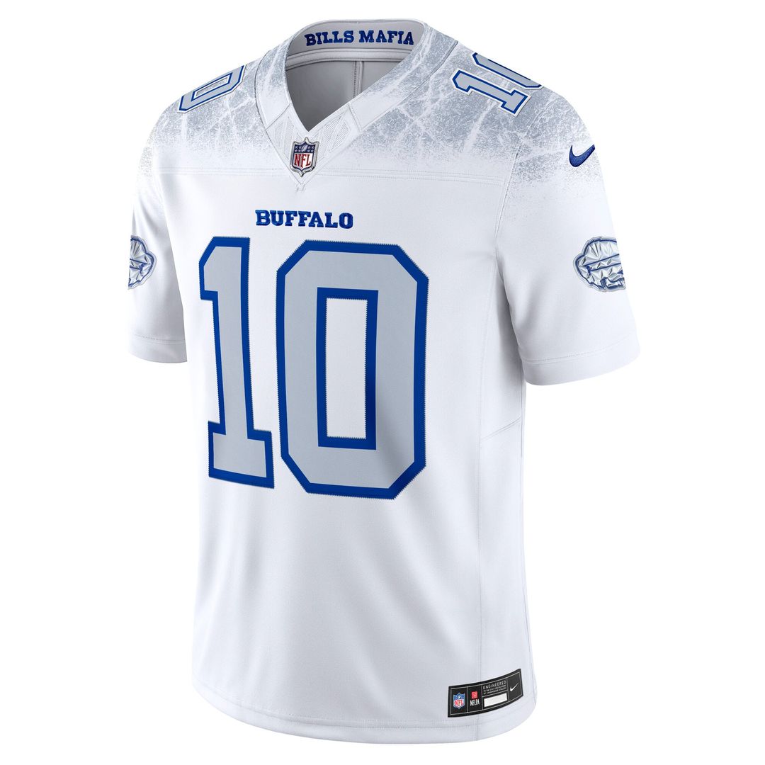 Khalil Shakir Buffalo Bills Nike White Rivalries Collection Stitched Limited Jersey