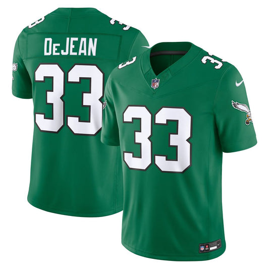 Cooper DeJean Philadelphia Eagles Nike Kelly Green Alternate Vapor F.U.S.E. Stitched Limited Jersey