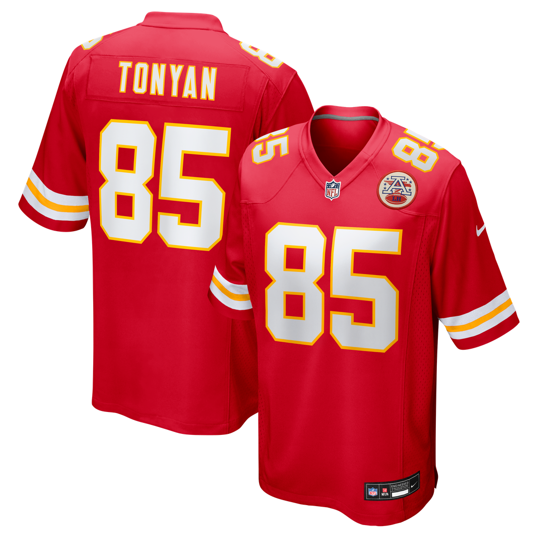 Robert Tonyan Kansas City Chiefs Nike Red Team Game Jersey