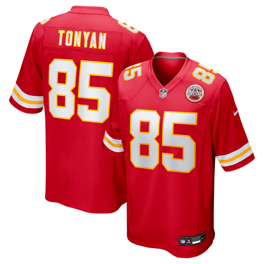 Robert Tonyan Kansas City Chiefs Nike Red Team Game Jersey