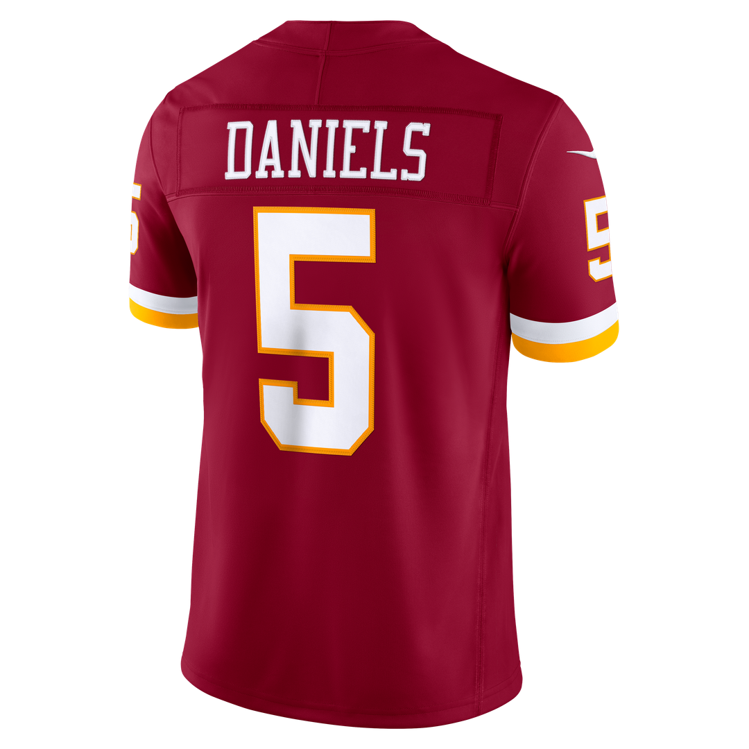 Jayden Daniels Washington Commanders Nike Burgundy Team Vapor F.U.S.E. Stitched Limited Jersey