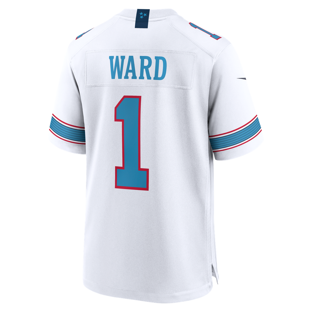 Cameron Ward Tennessee Titans Nike Light Blue Game Jersey