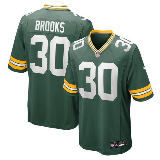 Chris Brooks Green Bay Packers Nike Green Team Game Jersey