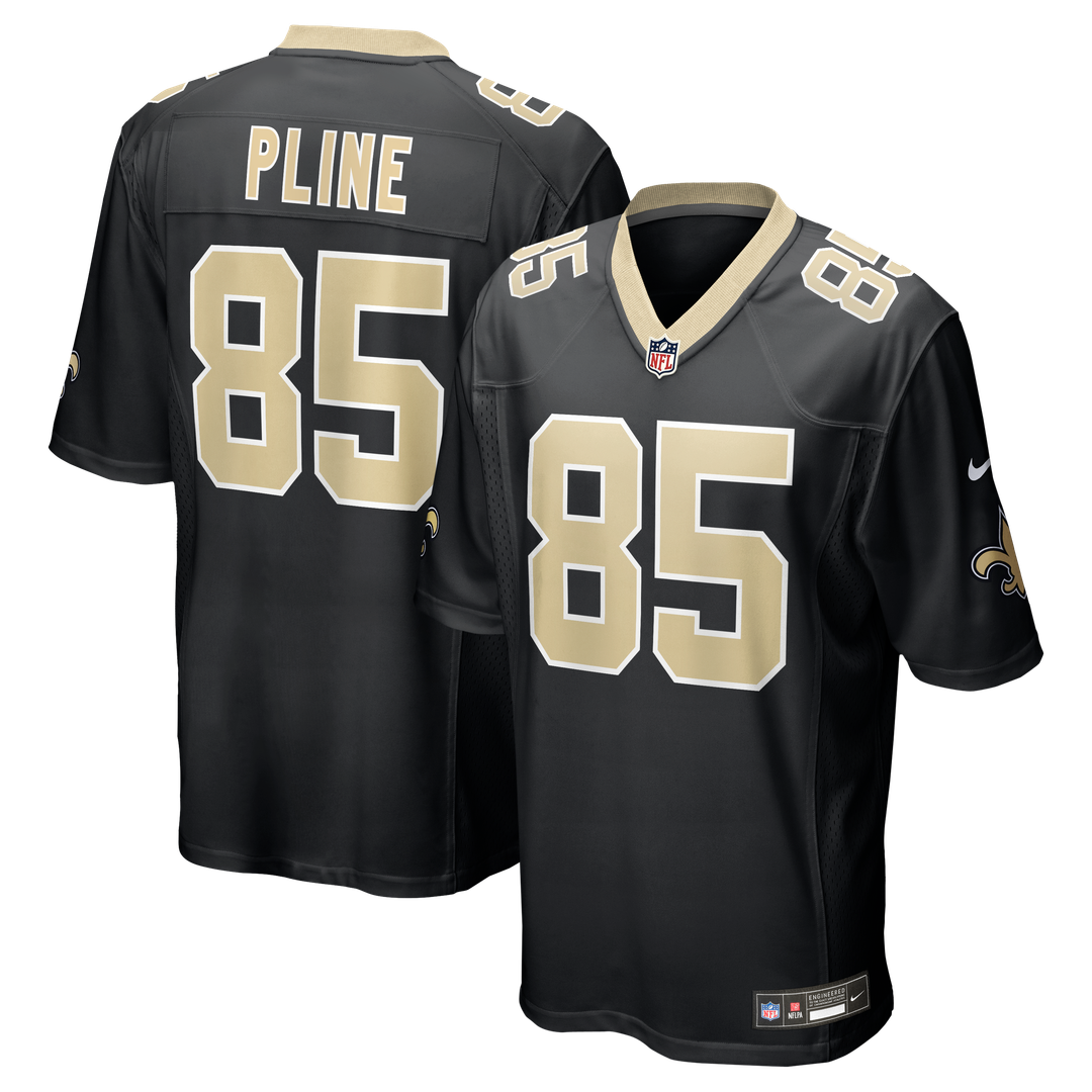 Mason Pline New Orleans Saints Nike Black Team Game Jersey