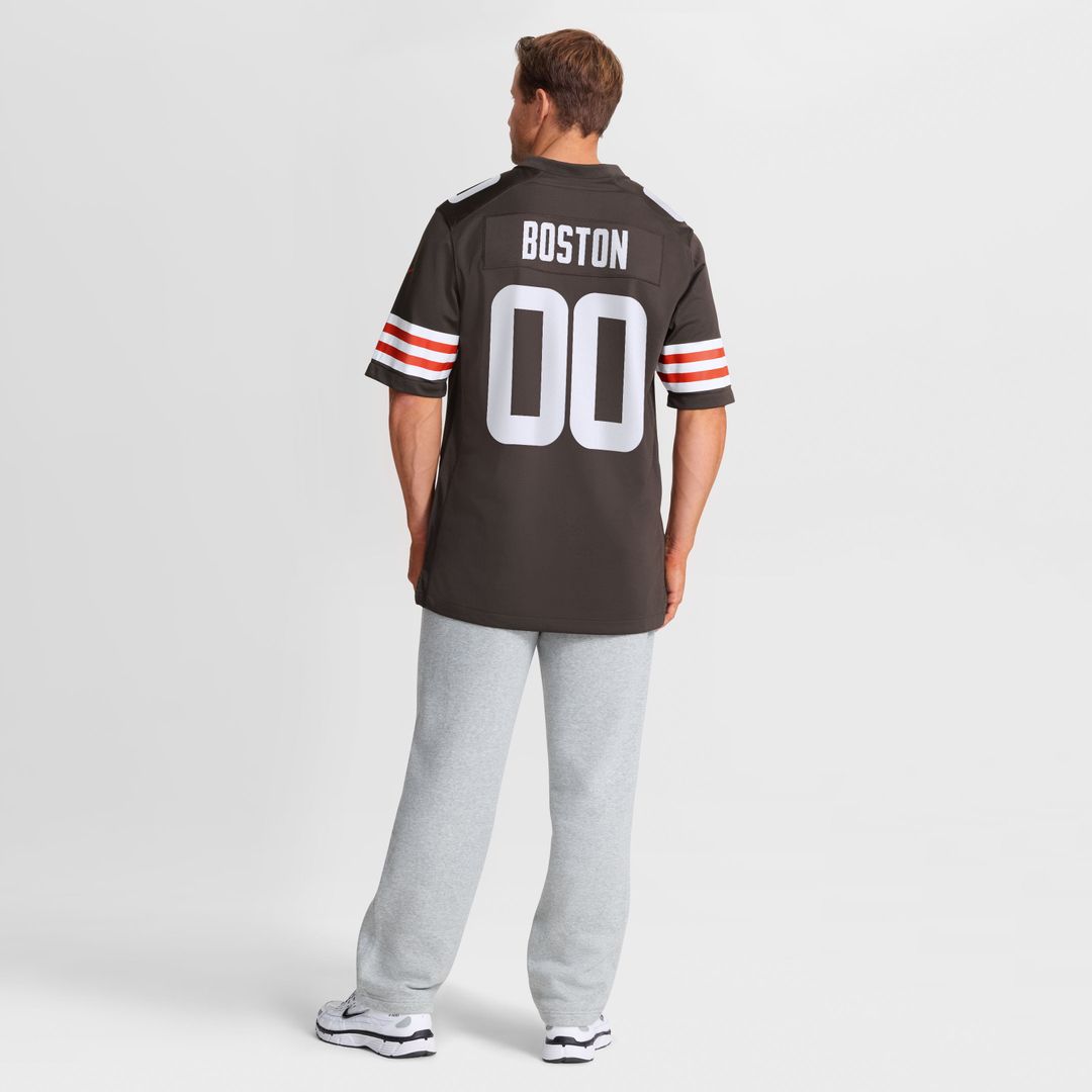 Denzel Boston Cleveland Browns Nike Brown Game Jersey