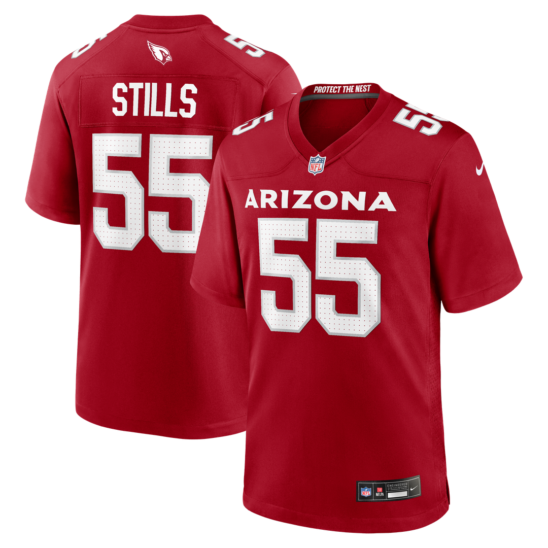 Dante Stills Arizona Cardinals Nike Cardinal Team Game Jersey
