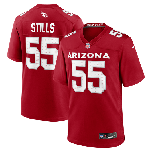 Dante Stills Arizona Cardinals Nike Cardinal Team Game Jersey