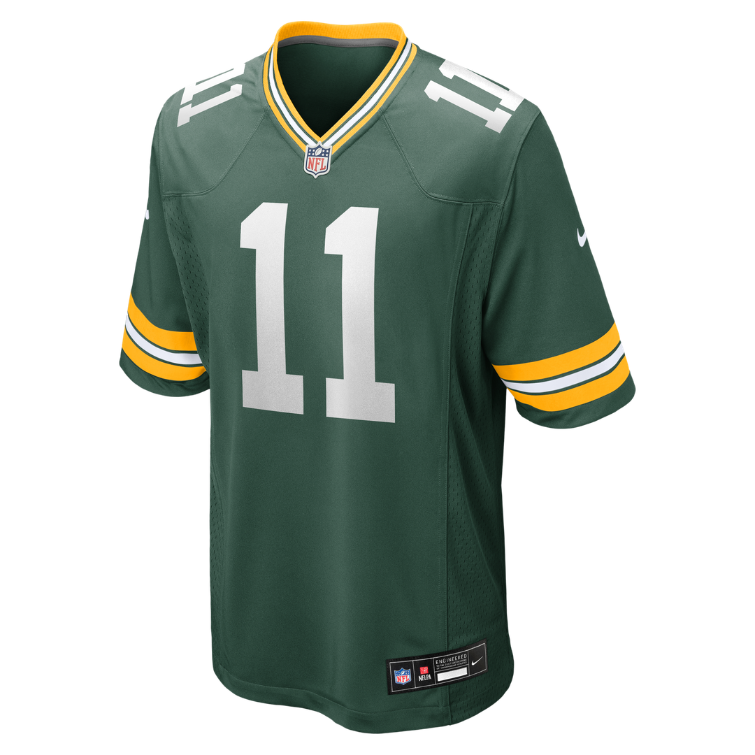 Jayden Reed Green Bay Packers Nike Green Game Jersey