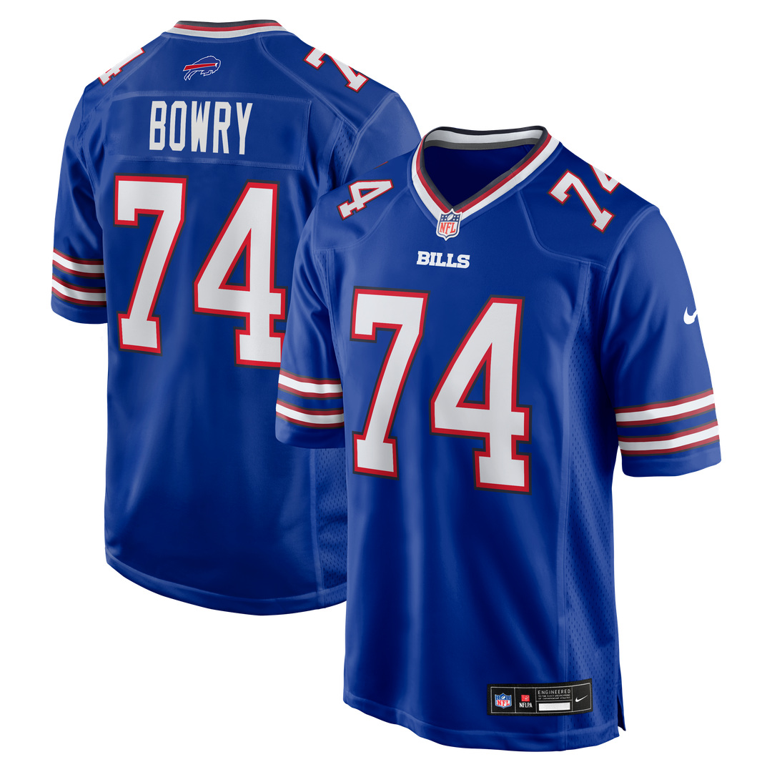 Jude Bowry Buffalo Bills Nike Royal Team Game Jersey