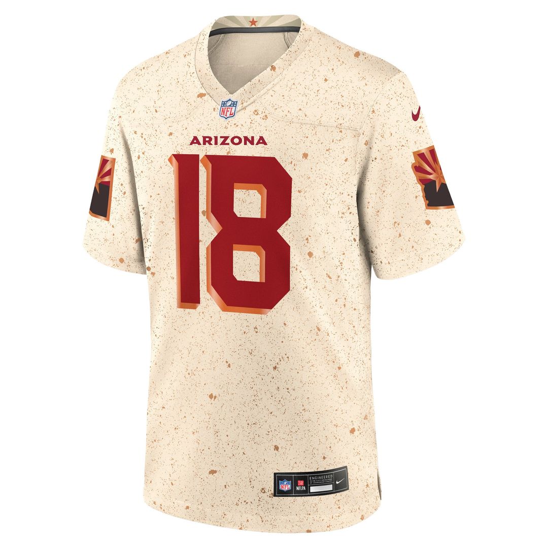 Marvin Harrison Jr. Arizona Cardinals Nike Natural Rivalries Collection Game Jersey