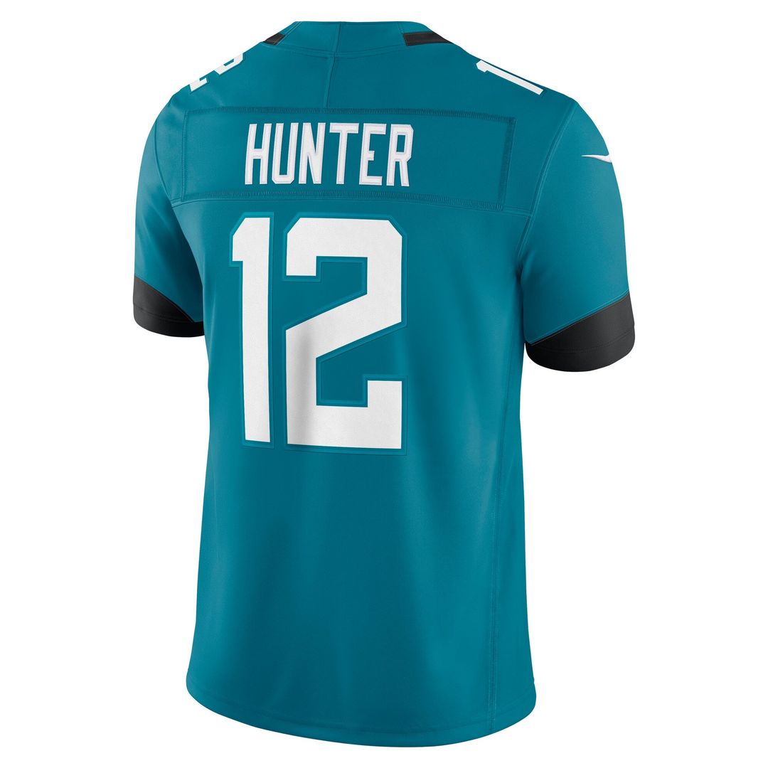 Travis Hunter Jacksonville Jaguars Nike Teal Team Vapor F.U.S.E. Stitched Limited Jersey