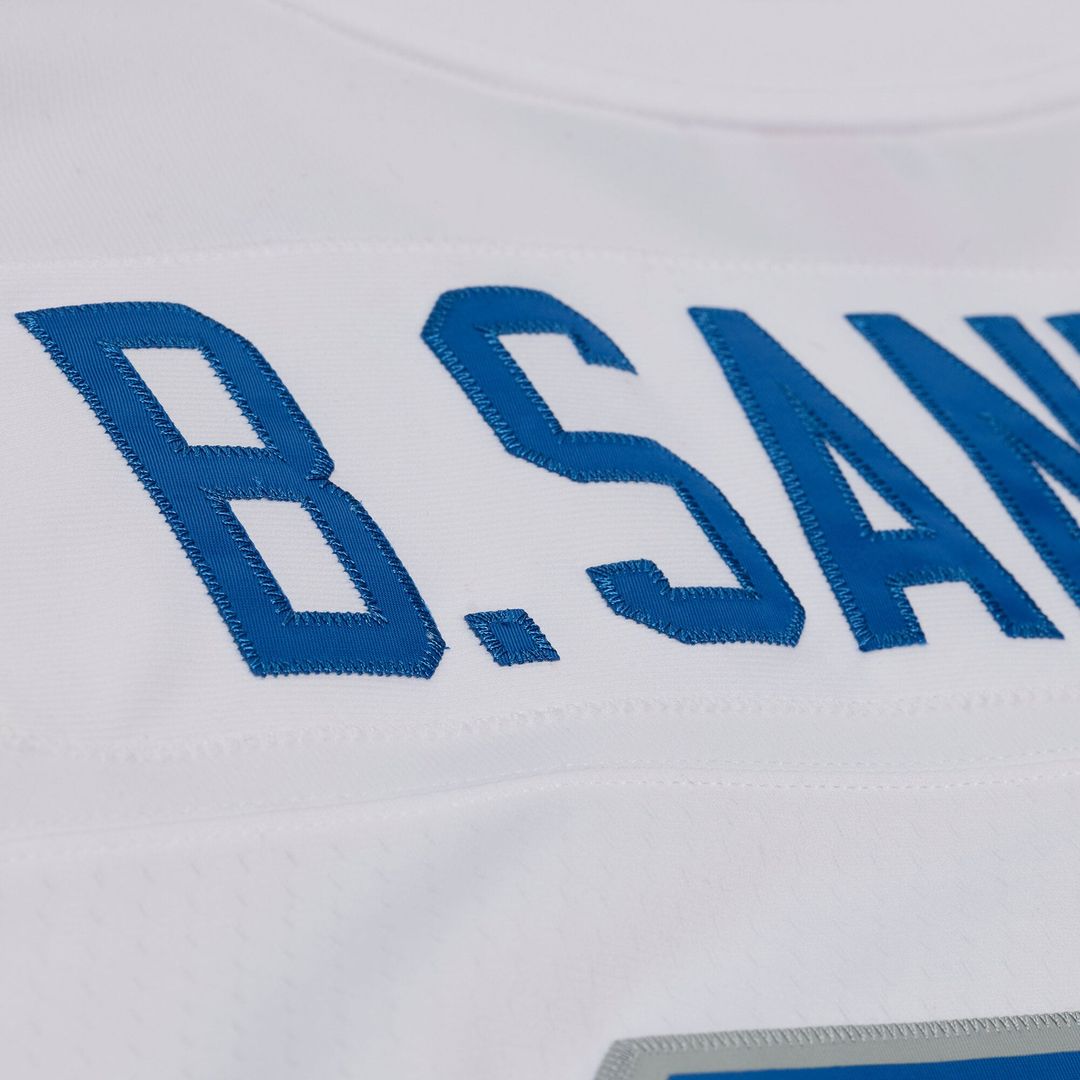 Barry Sanders Detroit Lions Mitchell & Ness White 1989 Legacy Replica Player Jersey