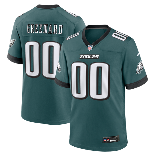 Jonathan Greenard Philadelphia Eagles Nike Midnight Green Game Jersey