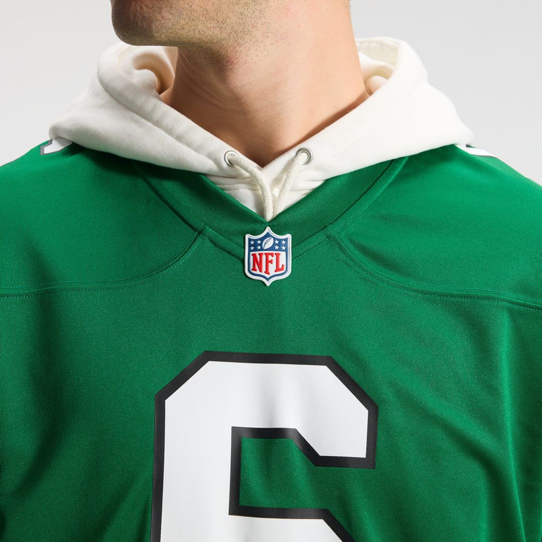 DeVonta Smith Philadelphia Eagles Nike Kelly Green Alternate Game Player Jersey