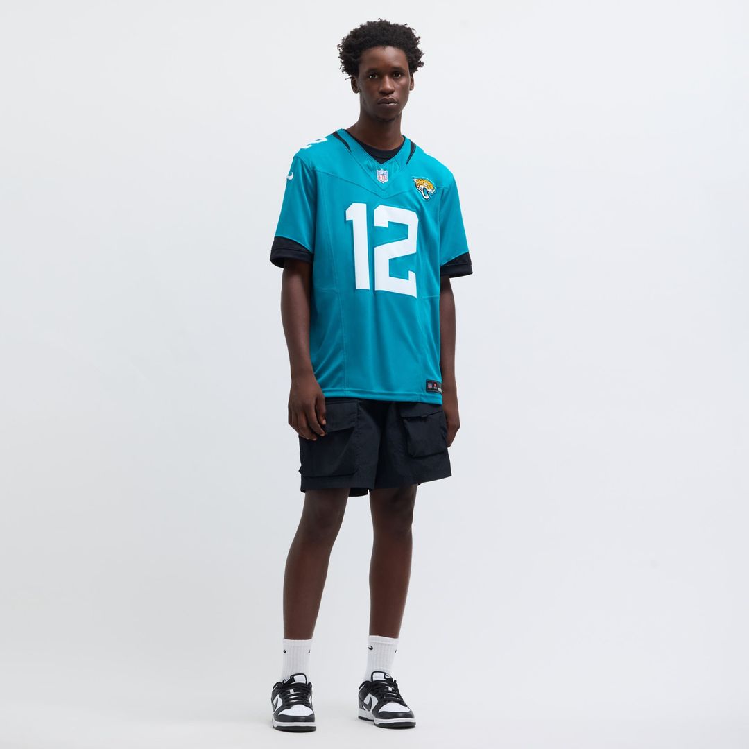 Travis Hunter Jacksonville Jaguars Nike Teal Team Limited Jersey
