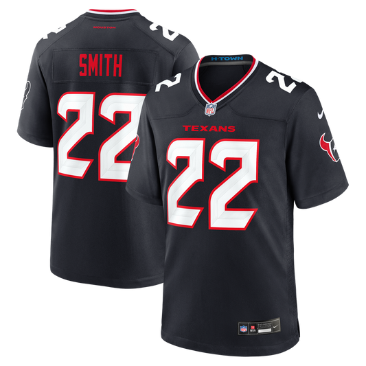 Jaylin Smith Houston Texans Nike Navy Team Game Jersey