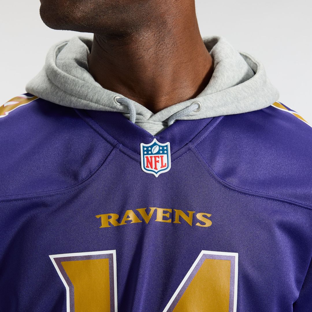 Kyle Hamilton Baltimore Ravens Nike Purple Alternate Game Jersey