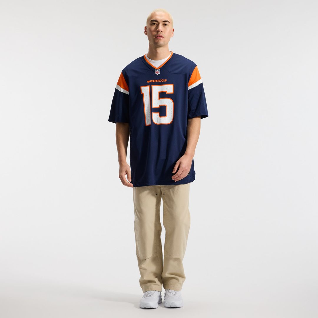 Nik Bonitto Denver Broncos Nike Orange Team Game Jersey