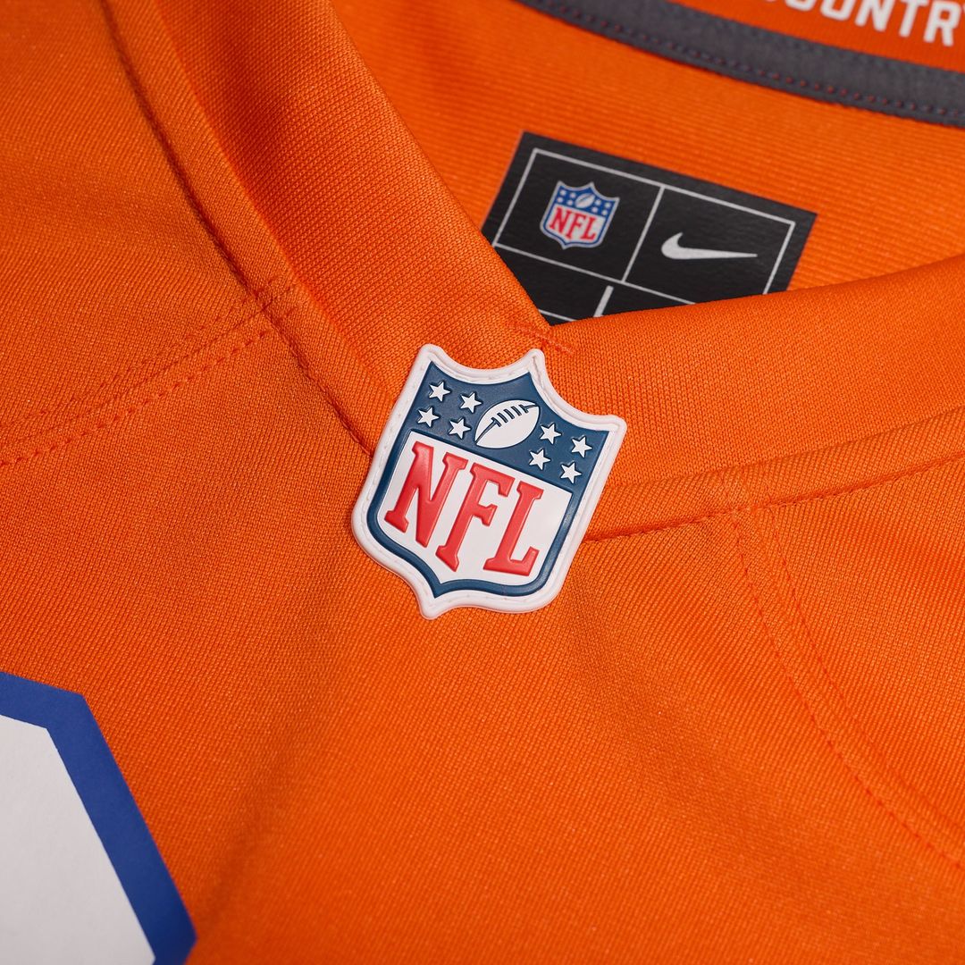 Terrell Davis Denver Broncos Nike Orange Retired Player Alternate Game Jersey