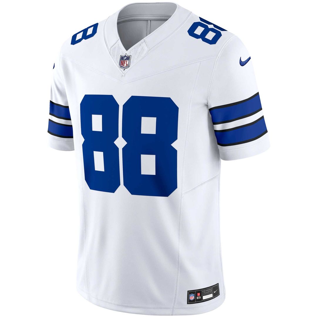 CeeDee Lamb Dallas Cowboys Nike White Vapor F.U.S.E. Limited Jersey