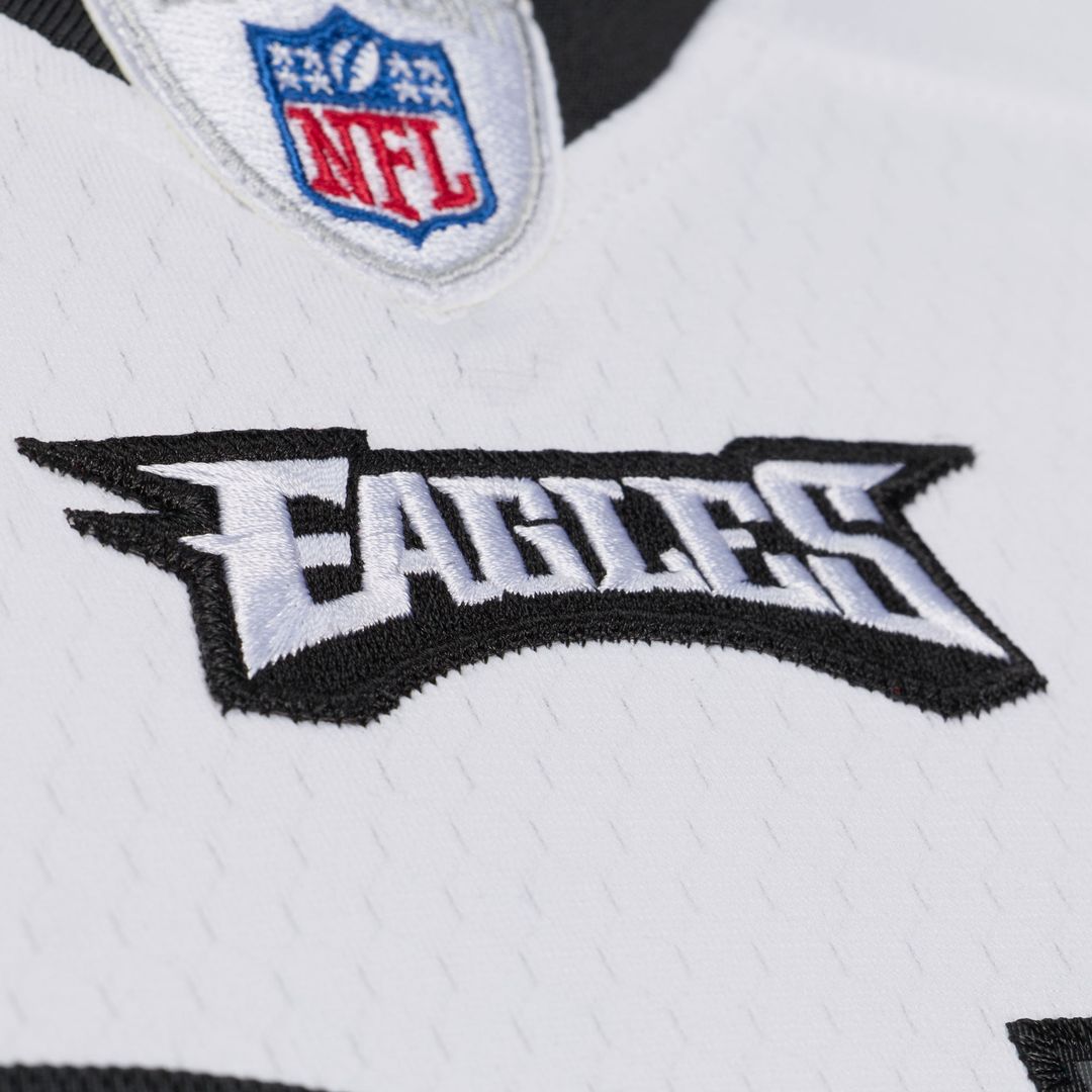 Jason Kelce Philadelphia Eagles Mitchell & Ness White Big & Tall 2011 Legacy Replica Player Jersey
