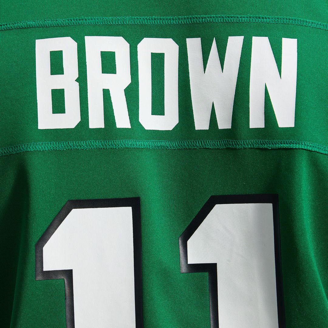 A.J. Brown Philadelphia Eagles Nike Kelly Green Alternate Game Player Jersey