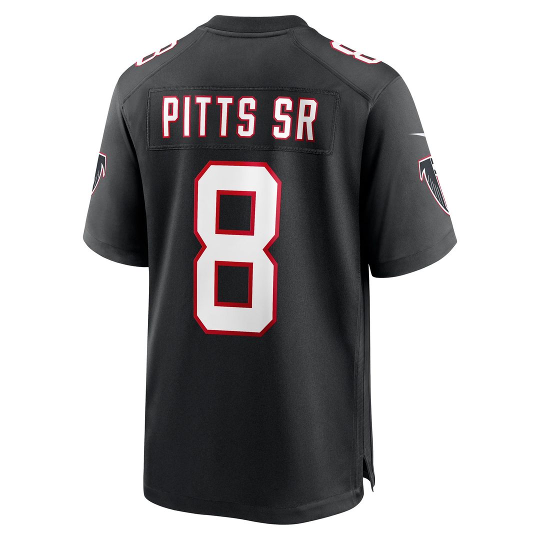 Kyle Pitts Sr. Atlanta Falcons Nike Red Game Jersey