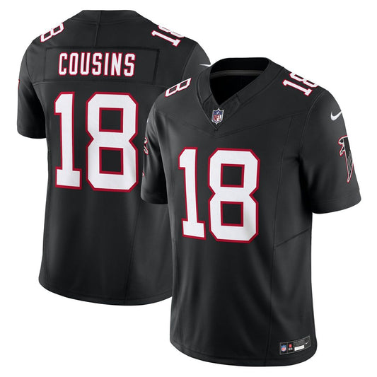 Kirk Cousins Atlanta Falcons Nike Black Vapor F.U.S.E. Limited Jersey