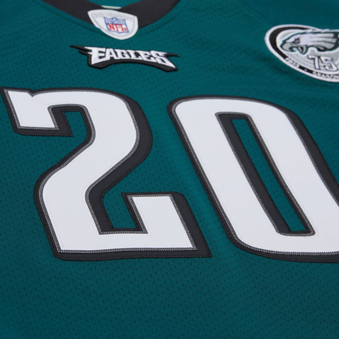 Brian Dawkins Philadelphia Eagles Mitchell & Ness Green 2007 Authentic Throwback Retired Player Jersey