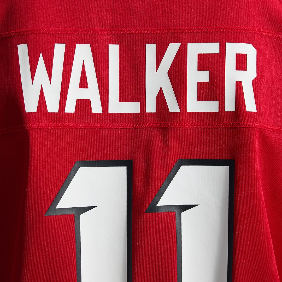 Jalon Walker Atlanta Falcons Nike Red Game Jersey
