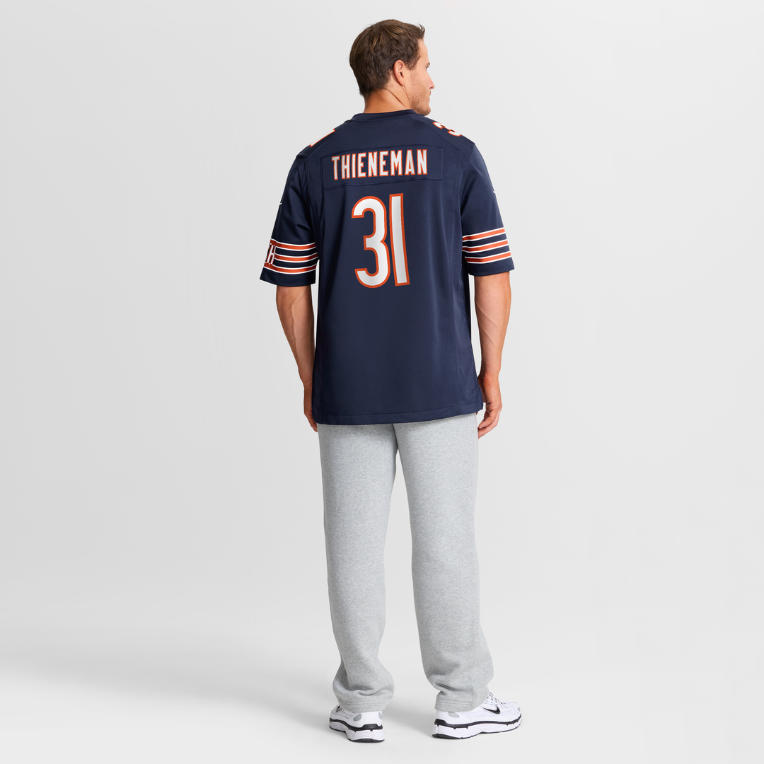 Dillon Thieneman Chicago Bears Nike Navy Team Game Jersey