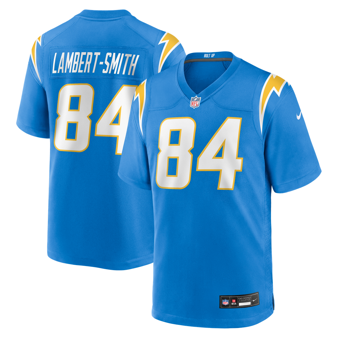 KeAndre Lambert-Smith Los Angeles Chargers Nike Powder Blue Team Game Jersey