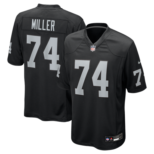 Kolton Miller Las Vegas Raiders Nike Black Game Jersey