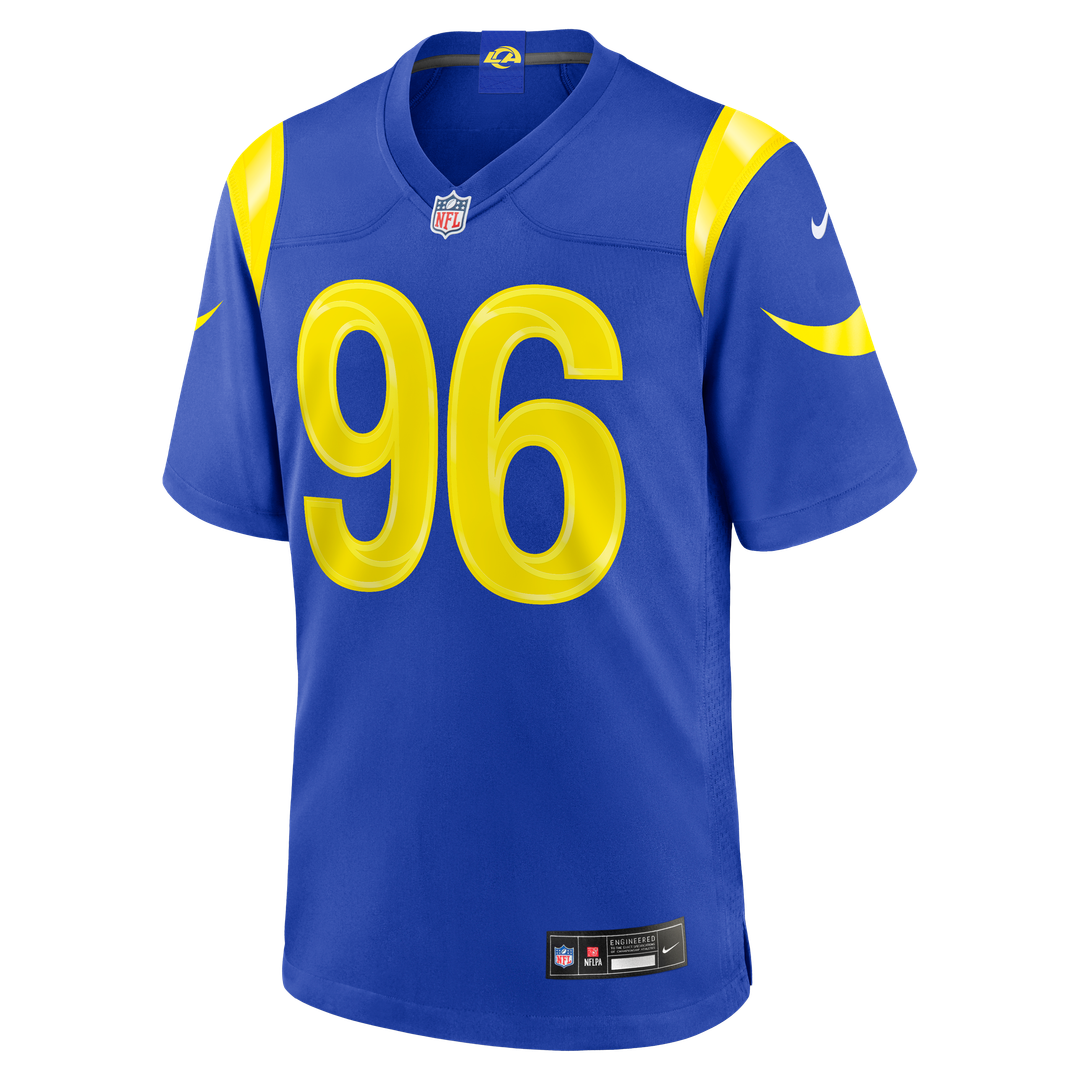 Tim Keenan III Los Angeles Rams Nike Royal Team Game Jersey