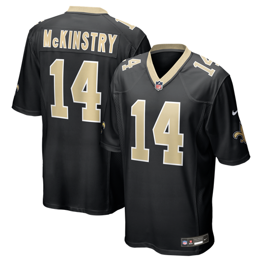 Ga'Quincy McKinstry New Orleans Saints Nike Black Player Game Jersey