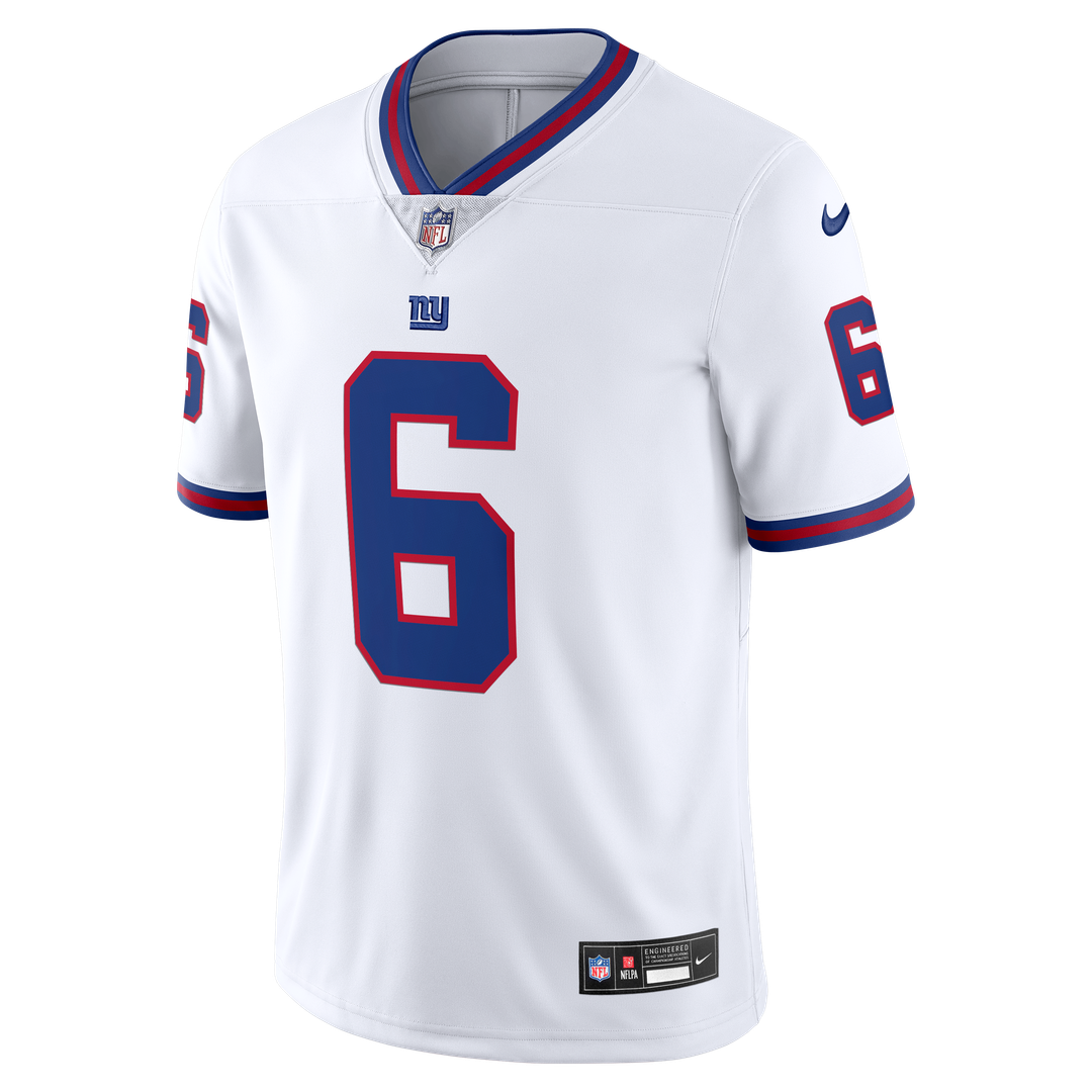 Jaxson Dart New York Giants Nike Royal Legacy Vapor Untouchable Stitched Limited Jersey