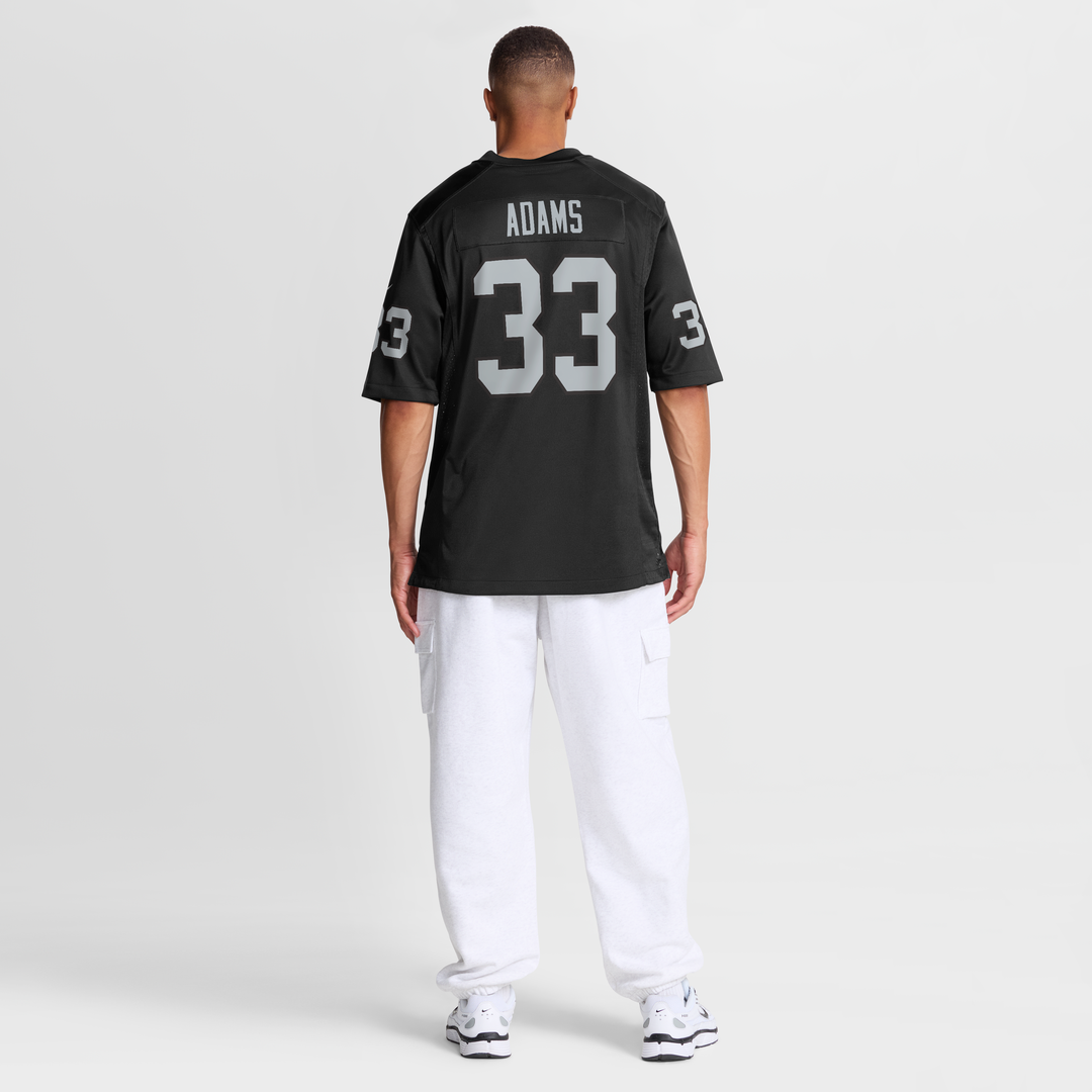 Jamal Adams Las Vegas Raiders Nike Black Team Game Jersey