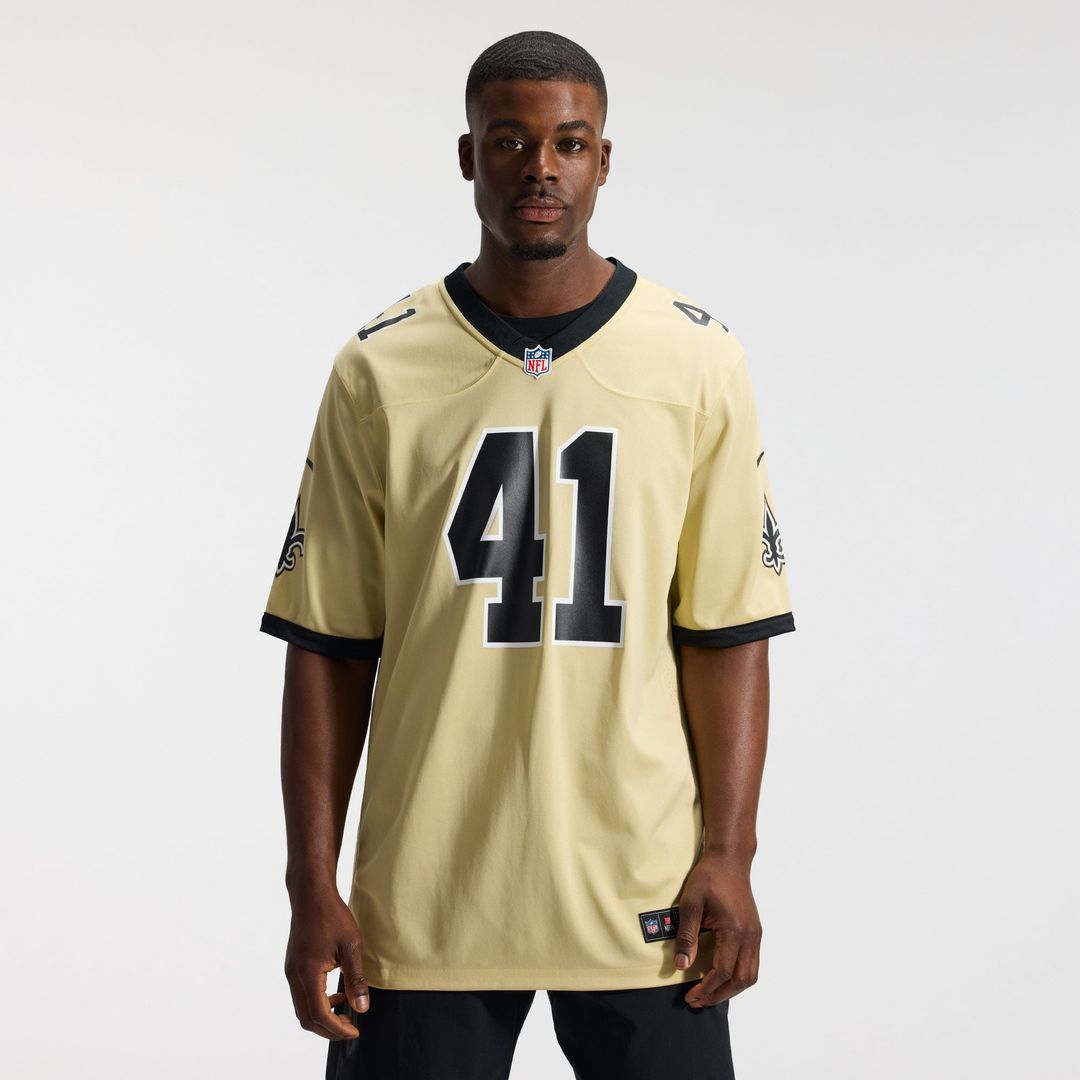 Alvin Kamara New Orleans Saints Nike Gold Gameday Golds Alternate Game Player Jersey