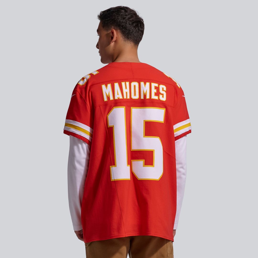 Patrick Mahomes Kansas City Chiefs Nike Red Team Vapor F.U.S.E. Elite Jersey