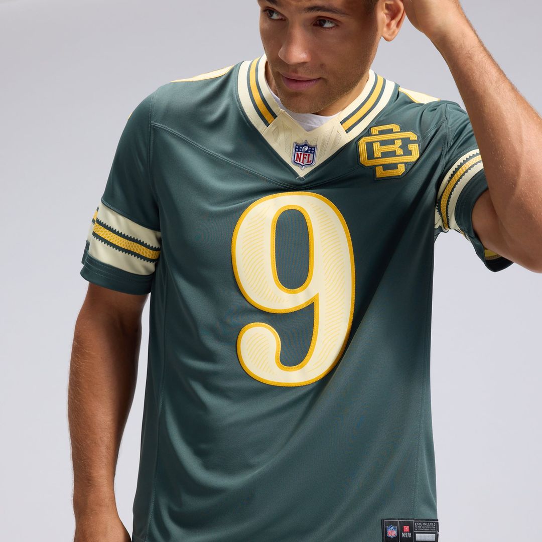 Christian Watson Green Bay Packers Nike Green 2026 Rivalries Collection Stitched Limited Jersey