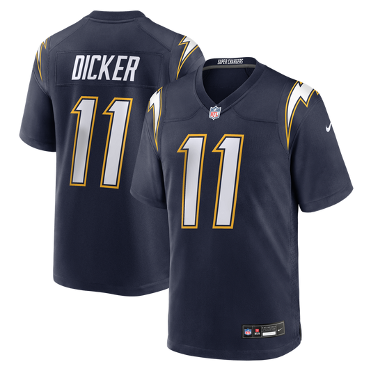 Cameron Dicker Los Angeles Chargers Nike Navy Alternate Game Jersey