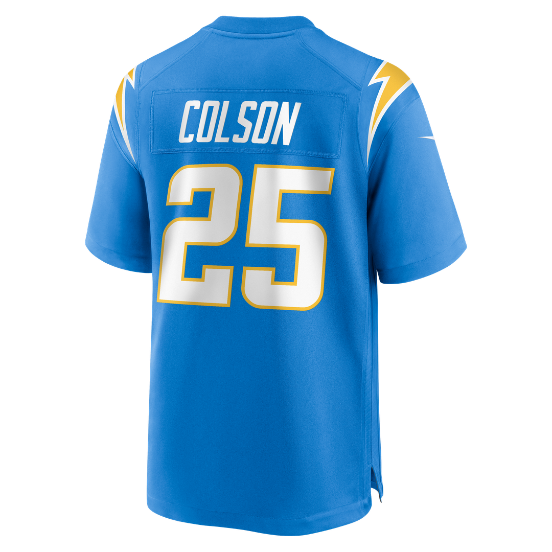Junior Colson Los Angeles Chargers Nike Powder Blue Team Game Jersey