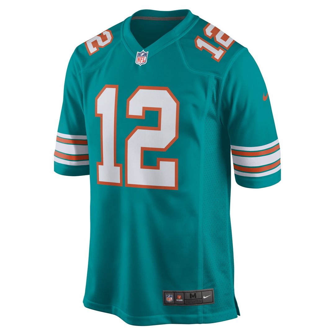 Bob Griese Miami Dolphins Nike Aqua Retired Player Jersey