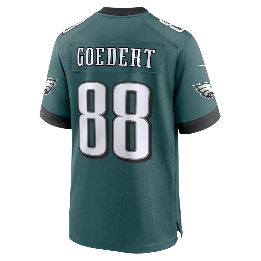Dallas Goedert Philadelphia Eagles Nike Midnight Green Team Game Jersey