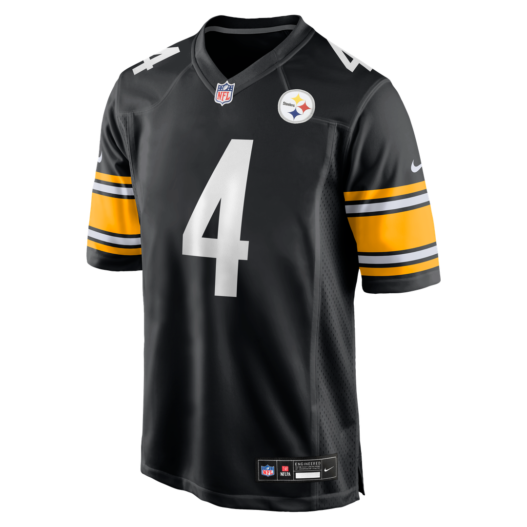 DK Metcalf Pittsburgh Steelers Nike Black Game Player Jersey