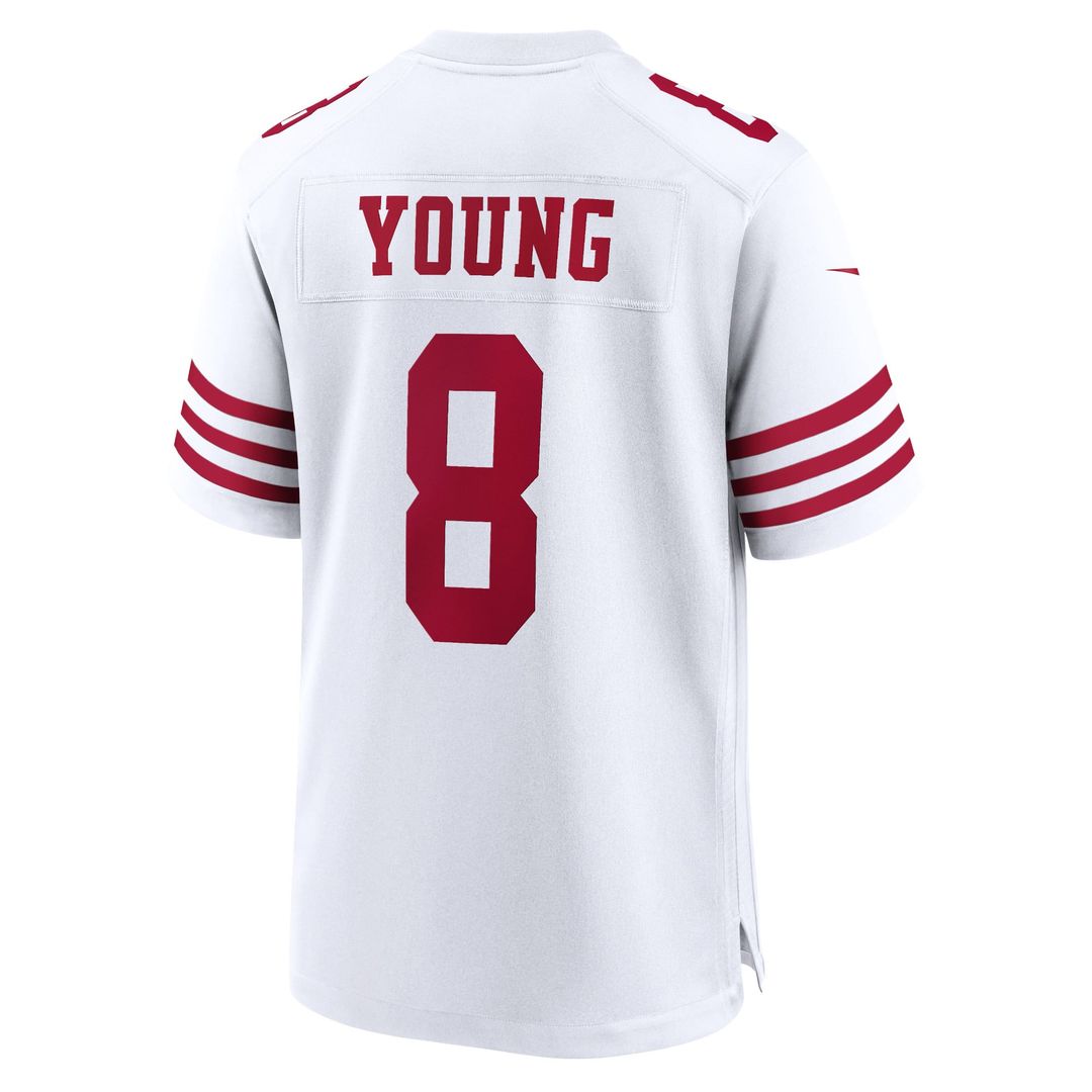 Steve Young San Francisco 49ers Nike Scarlet Retired Player Game Jersey