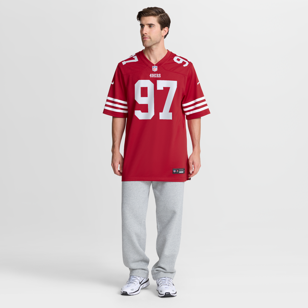 Nick Bosa San Francisco 49ers Nike Scarlet Player Game Jersey